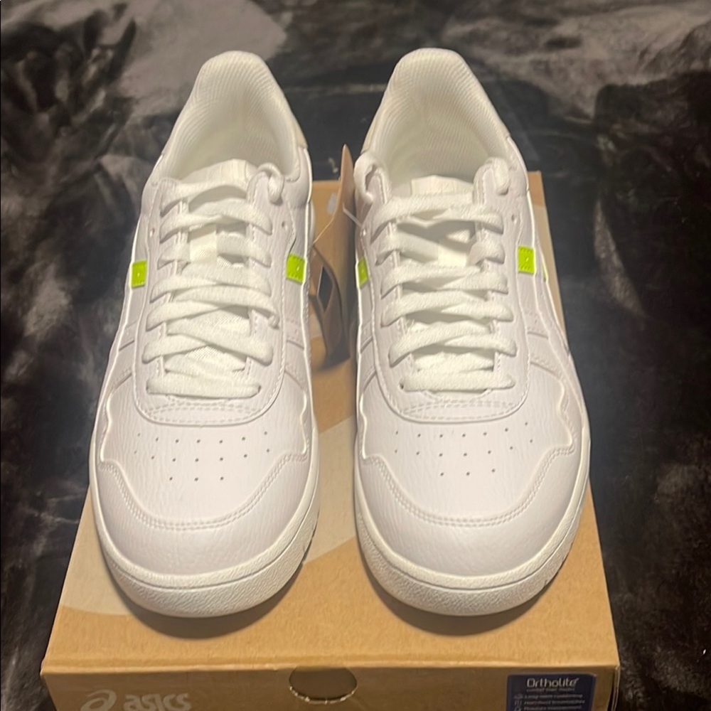 Asics White Sneakers Minimalist Design